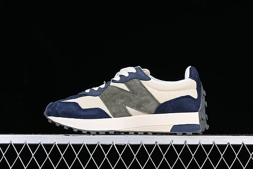 New Balance 327 beige olive navy