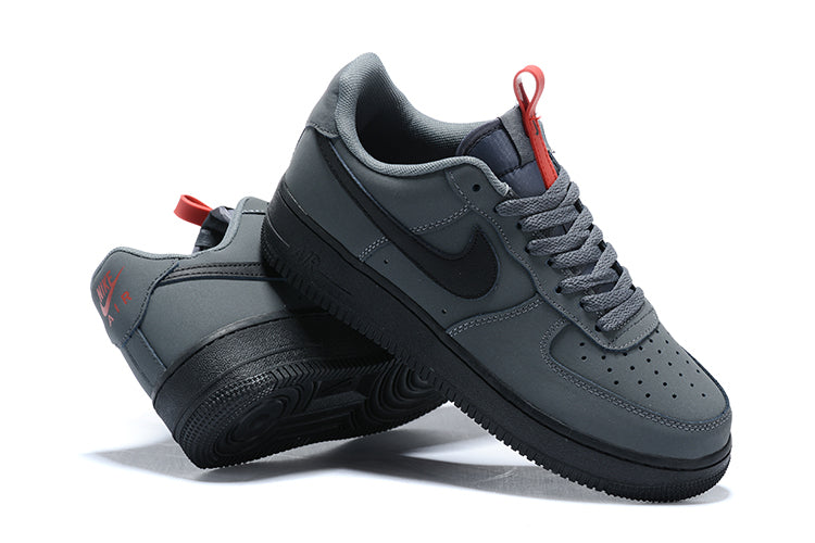 Air Force 1 grey black red
