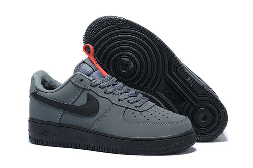 Air Force 1 grey black red